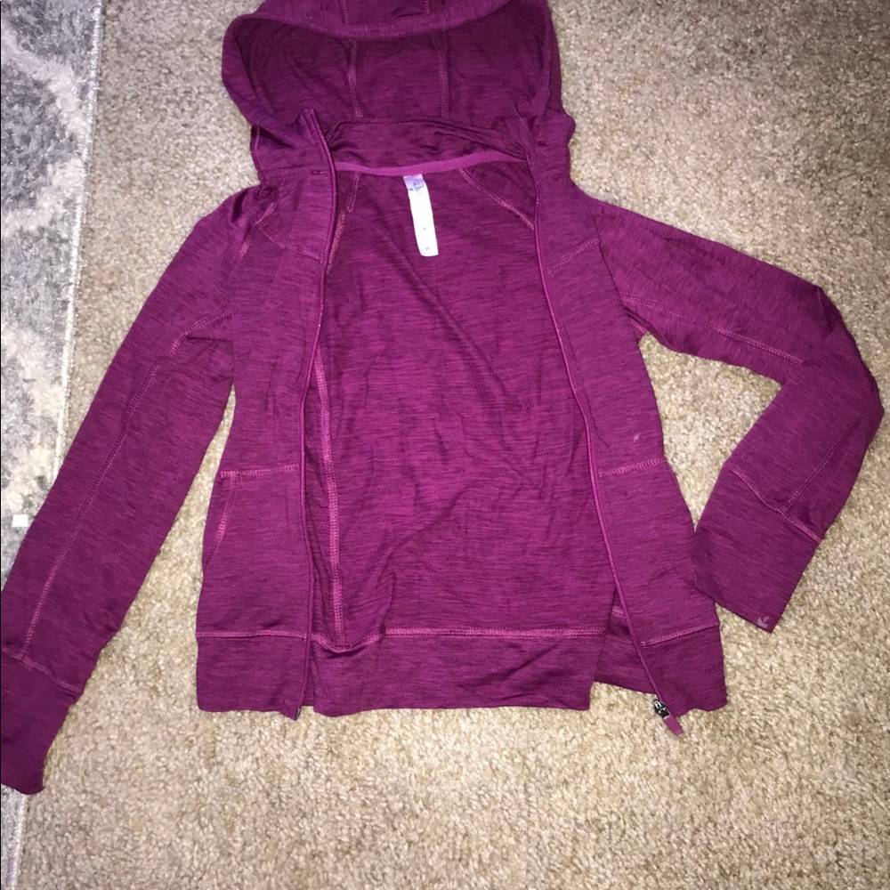 Zip up jacket girls youth size